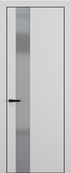 Межкомнатная дверь  Квалитет  К3, массив + МДФ, Полипропилен RENOLIT, 800*2000, Цвет: Матовый Серый, Matelac Silver Grey