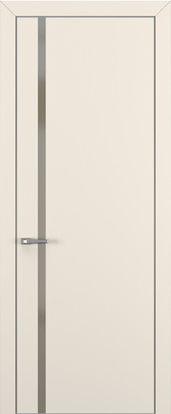 Межкомнатная дверь  Квалитет  К1, массив + МДФ, Полипропилен RENOLIT, 800*2000, Цвет: Матовый крем, Matelac Silver Bronze