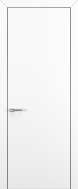 Межкомнатная дверь  Квалитет  К7, массив + МДФ, Полипропилен RENOLIT, 800*2000, Цвет: Белый матовый, нет