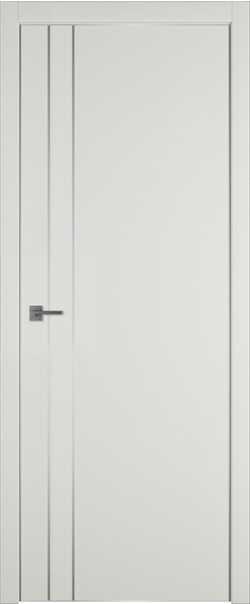 Межкомнатная дверь  Urban  2 V, МДФ + ХДФ, экошпон (полипропилен), 800*2000, Цвет: MidWhite, нет