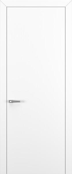 Межкомнатная дверь  Квалитет  К7, массив + МДФ, Полипропилен RENOLIT, 800*2000, Цвет: Белый матовый, нет