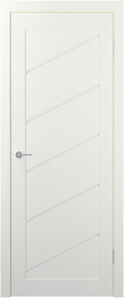 Межкомнатная дверь  STARK ST7 ДО, массив + МДФ, экошпон на основе ПВХ, 800*2000, Цвет: Айс, мателюкс матовое
