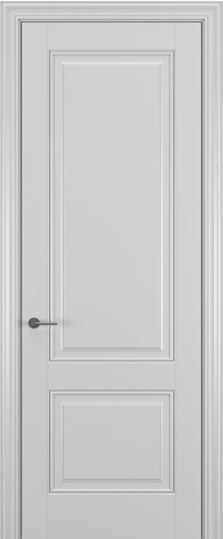 Межкомнатная дверь  АртКлассик Венеция ДГ ART Classic Прайм, массив + МДФ, Эмаль+лак, 800*2000, Цвет: Светло-серая эмаль, нет