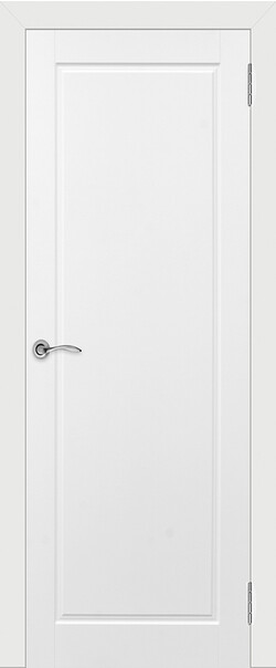 Межкомнатная дверь  Эстель Порта ДГ, массив + МДФ, эмаль, 800*2000, Цвет: Белая эмаль, нет