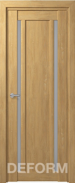 Межкомнатная дверь  DEFORM D D13 DEFORM ДО, массив + МДФ, экошпон на основе ПВХ, 800*2000, Цвет: Дуб шале натуральный, мателюкс матовое
