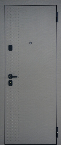 Входная дверь  Сталлер TR 14, 860*2050, 90 мм, снаружи мдф 8мм, покрытие пвх, Цвет MI36 Санд темный