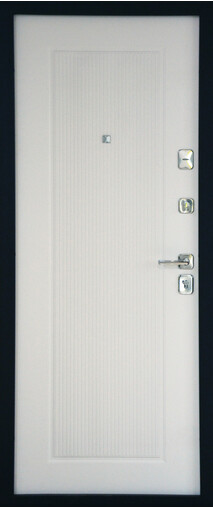 Входная дверь  Сталлер TR 11, 860*2050, 90 мм, внутри мдф 8мм, покрытие пвх, цвет ZB Белый
