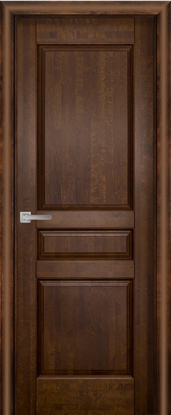 Межкомнатная дверь  Массив ольхи Валенсия м. ДГ, массив ольхи, лак, 800*2000, Цвет: Античный орех, нет