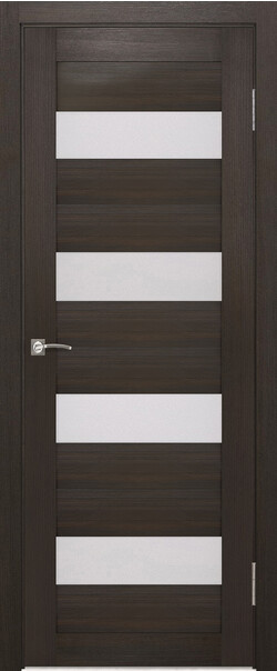 Межкомнатная дверь  Portas 23S(р), массив + МДФ, экошпон на основе ПВХ, 800*2000, Цвет: Орех шоколад, мателюкс матовое