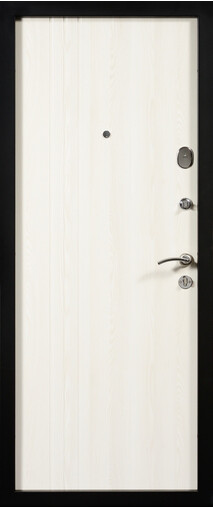 Входная дверь  Сталлер Ганновер, 860*2050, 75 мм, внутри мдф 8мм, покрытие Экошпон, цвет Bianco P
