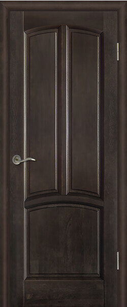 Межкомнатная дверь  Массив ольхи Виола ДГ, массив ольхи, лак, 800*2000, Цвет: Венге, нет