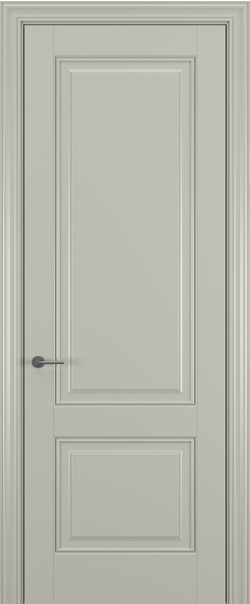 Межкомнатная дверь  АртКлассик Венеция ДГ ART Classic Прайм, массив + МДФ, Эмаль+лак, 800*2000, Цвет: Серый шелк эмаль RAL 7044, нет