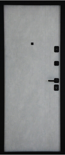 Входная дверь  Сталлер TR 14, 860*2050, 90 мм, внутри мдф 8мм, покрытие пвх, цвет бетон снежный